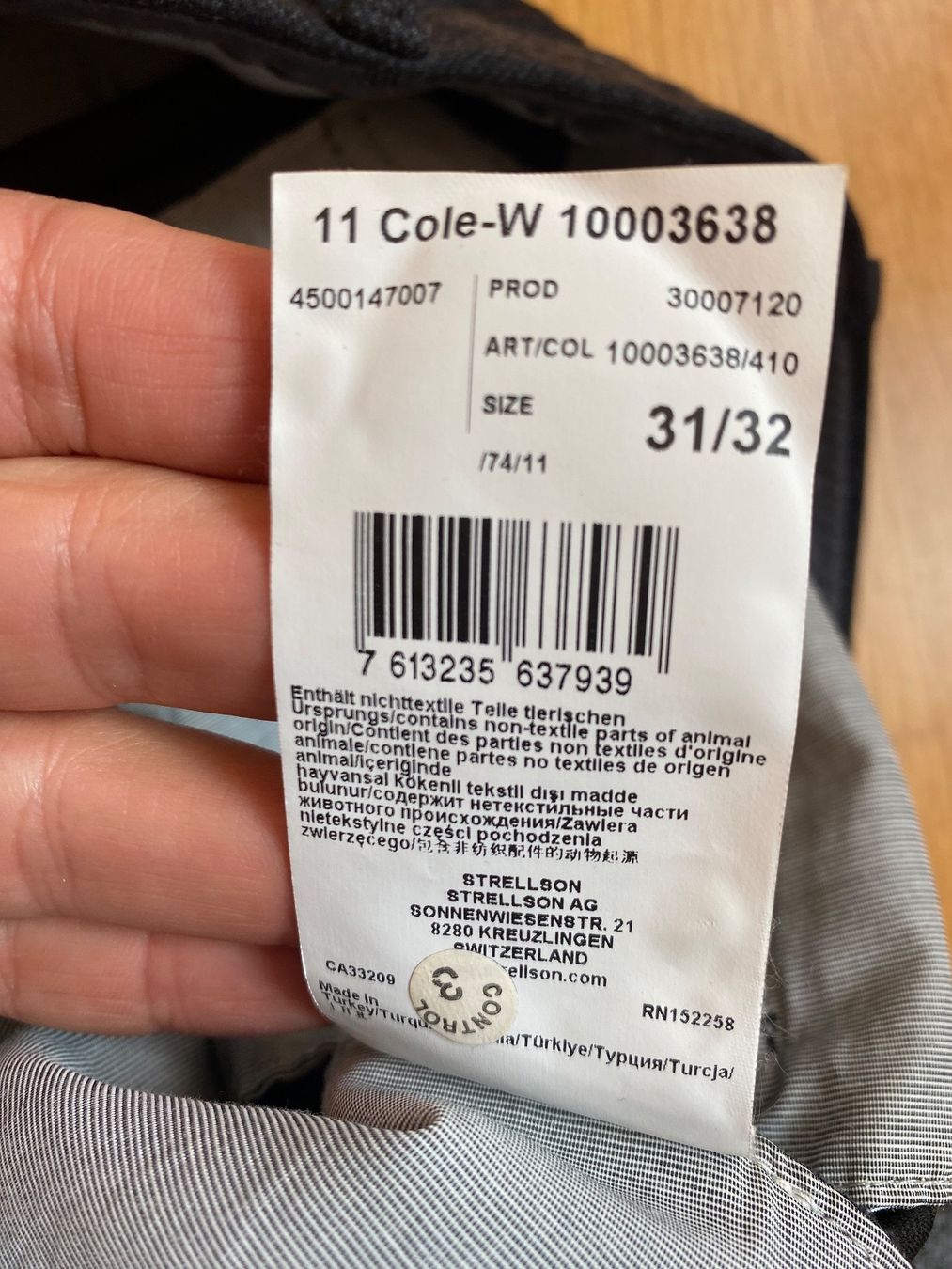 Pantaloni: Strellson Hosen – Nuovo (secondo la descrizione) da Zürich venduto da Graes23 6