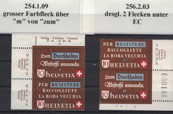 Tutti i francobolli: Altstoffverwertung ** – Nuovo (secondo la descrizione) da Birsfelden venduto da jas54