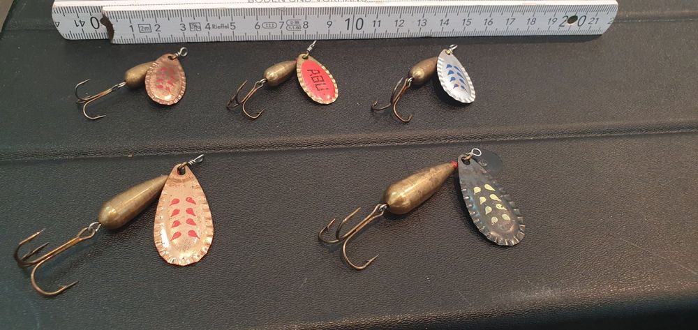 Abu Garcia Droppen Bugga Spinners Speciale Persici Trote Temoli