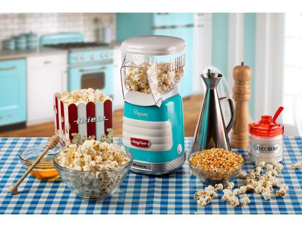 Elettrodomestici da cucina: Popcorn-Maschine - Party Time - Blau – Nuovo (secondo la descrizione) da Regensdorf venduto da DiniChance 5