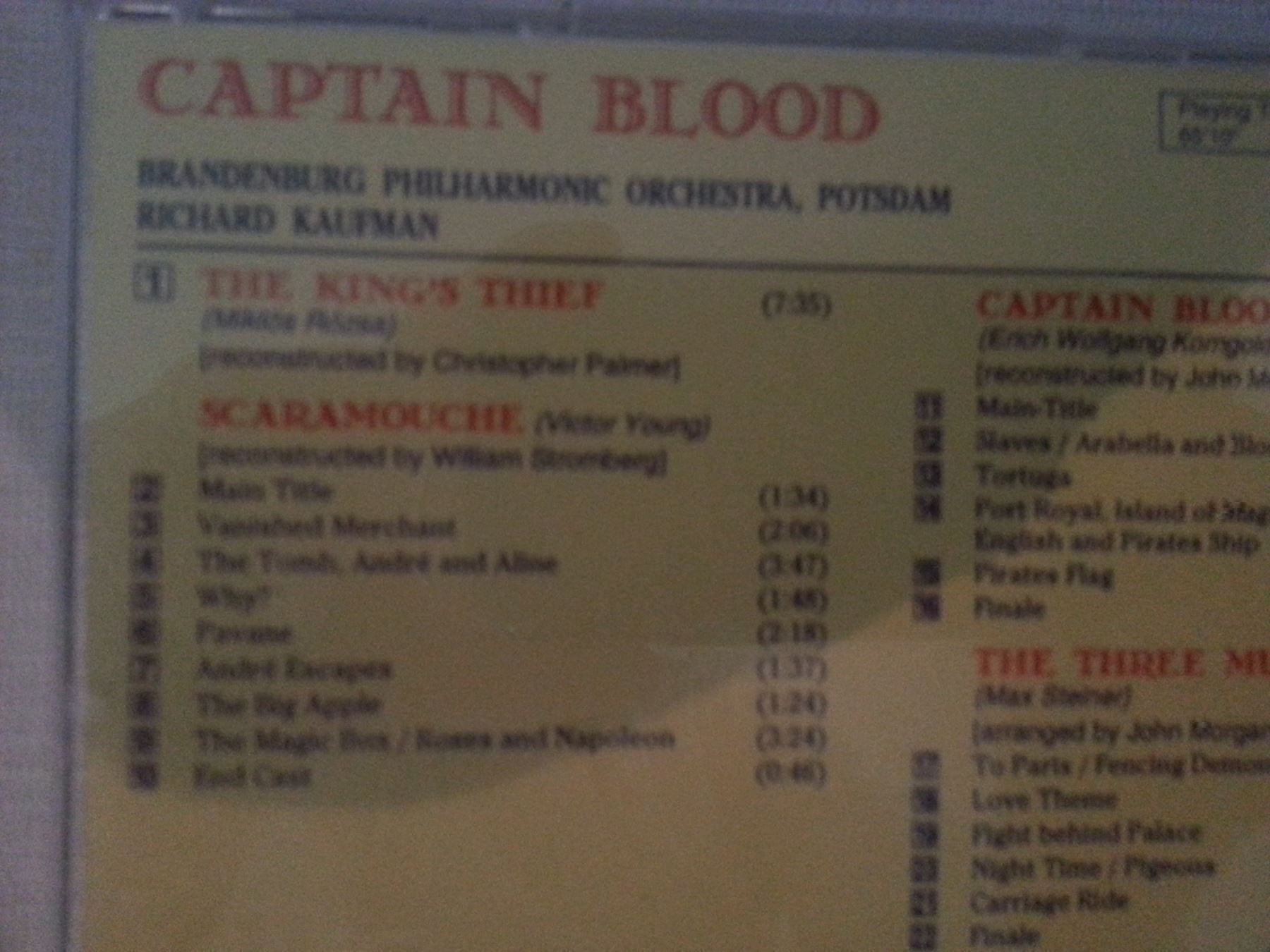 CD: CD CAPTAIN BLOOD – Usato da Thalwil venduto da meinverkauf 1