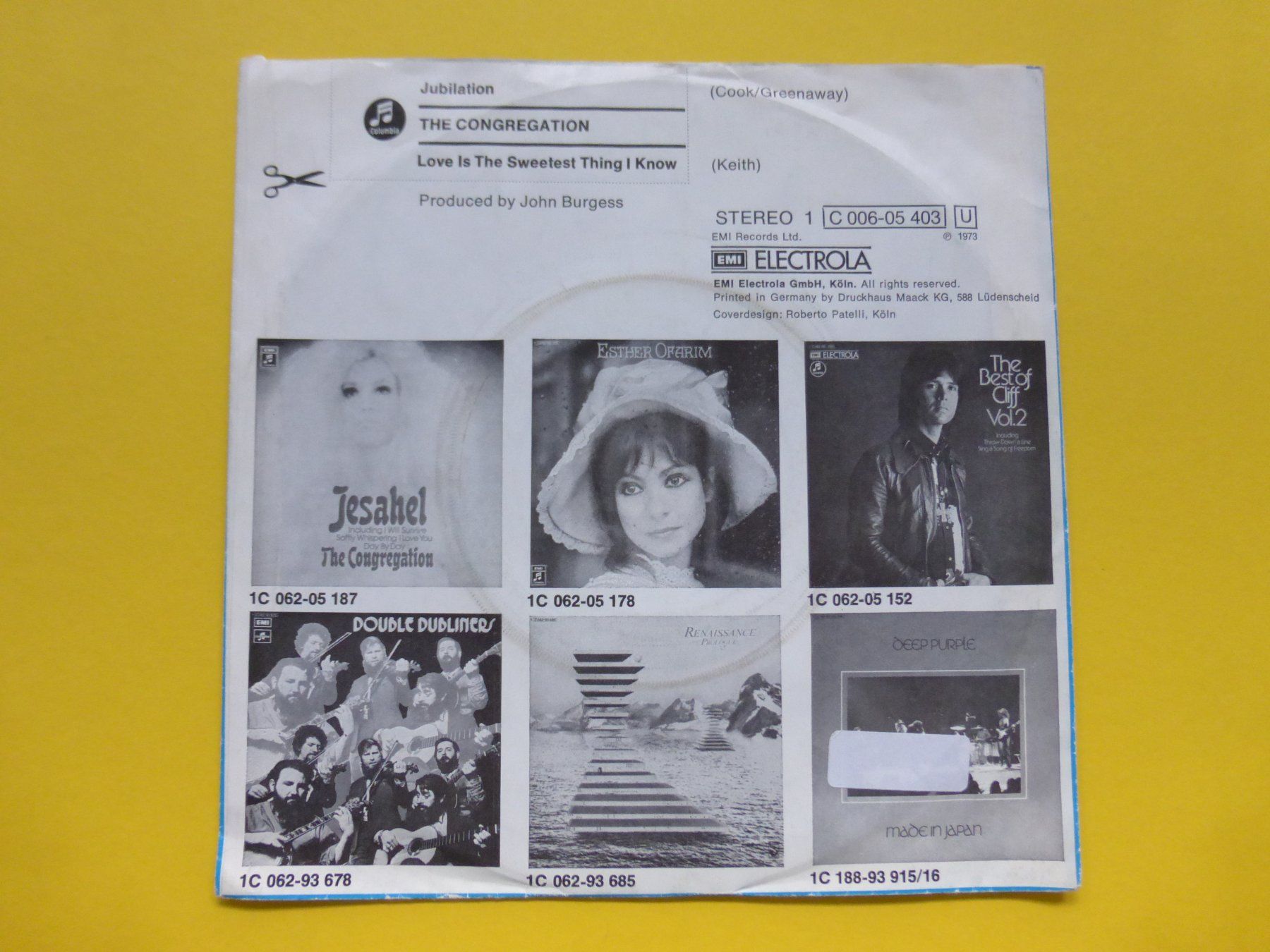 Dischi in vinile: The Congregation – Jubilation – Usato da Zürich venduto da Swiss57 1