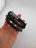 Schwarzes Armband Set 🌸