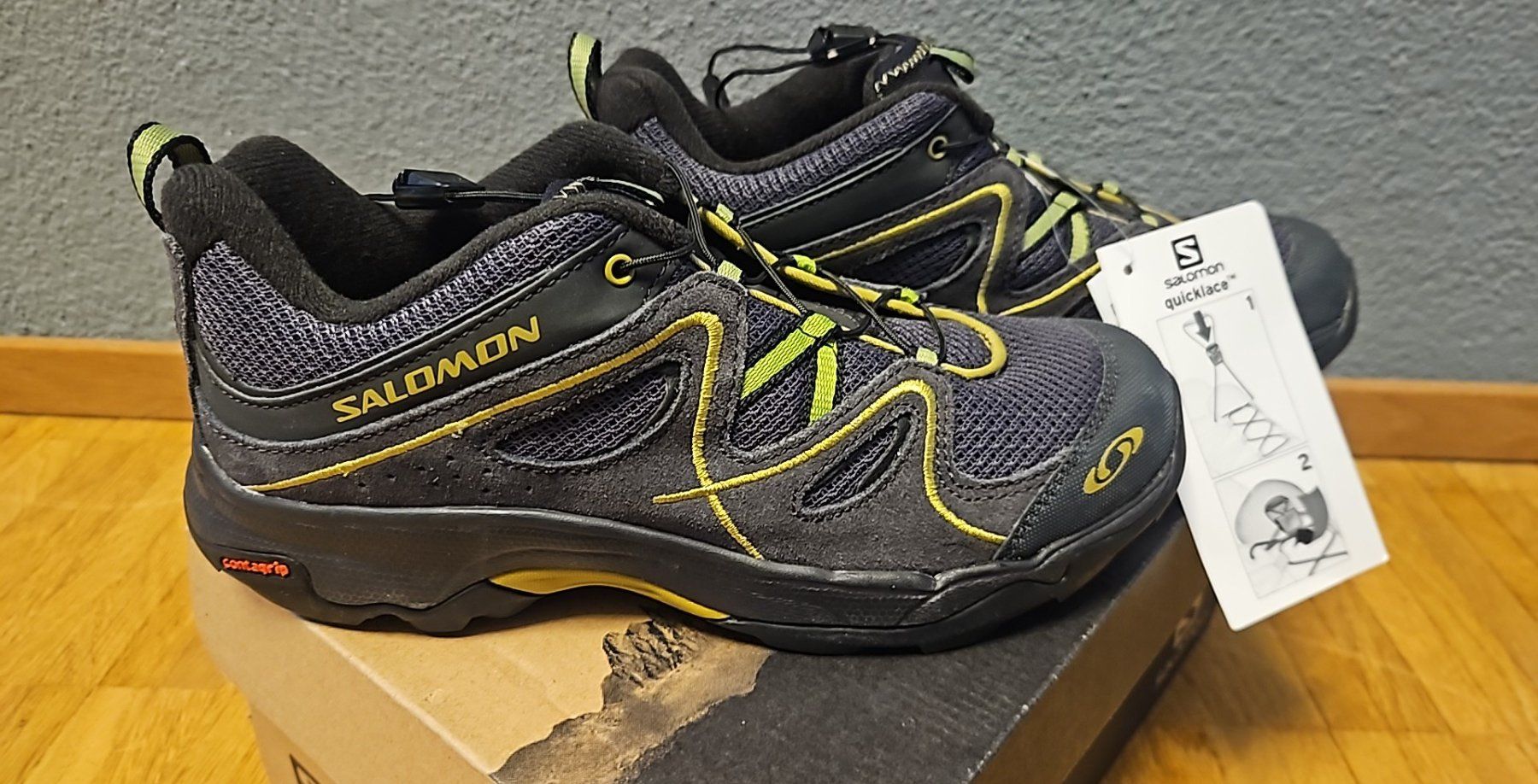 Salomon Schuhe für Jungen: Salomon Trekkingschuhe 37 1/3 – Neu und originalverpackt aus Luzern von schuhparadies159 1