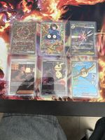 Pokémon Sammelkarten 6er Set guter Zustand