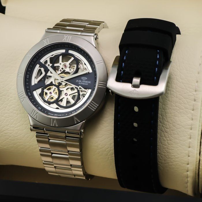 Orologi: Murex - SUPREMO Skeleton Automatic - MUA672SK-SS-9 – Nuovo e nell'imballaggio originale da Kloten venduto da fas_2ctn 8