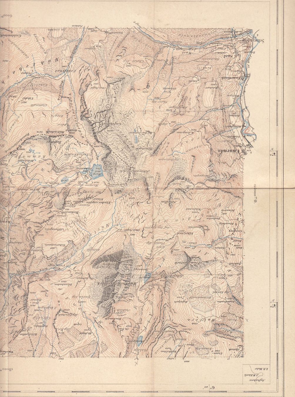 Cartine & Atlanti: Topographischer Atlas Schild Schweiz – Usato da Herrliberg venduto da Lfrifda 2