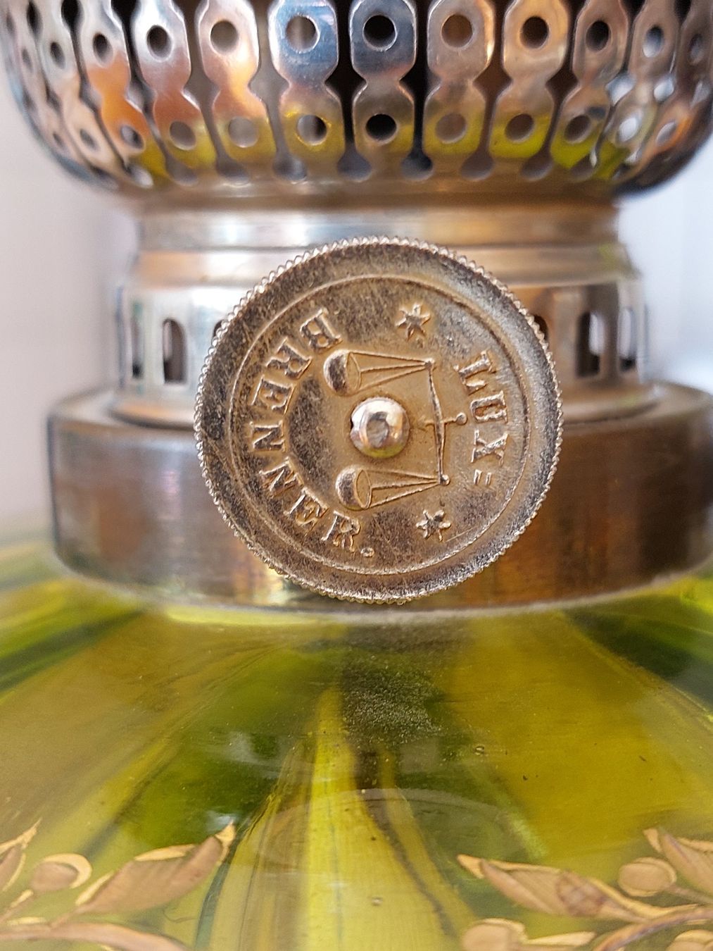 Lampes: schöne alte Petroleumlampe – D'occasion à Baldingen par oliho 3
