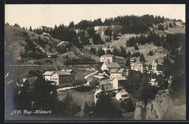Rigi-Klösterli, Teilansicht mit Bäumen