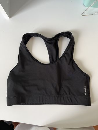 Reggiseno sportivo Domyos nero taglia S perfetto stato