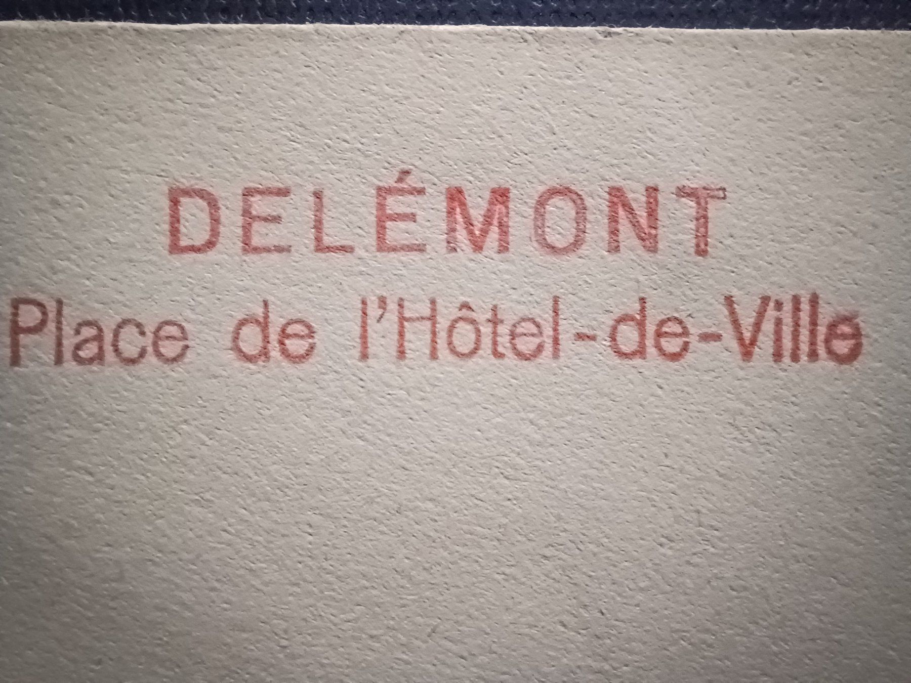 Tutti i francobolli: JU, Delémont, 1937 gestempelt P.P. Drucksache – Usato da Aarau Rohr venduto da mgvw 2