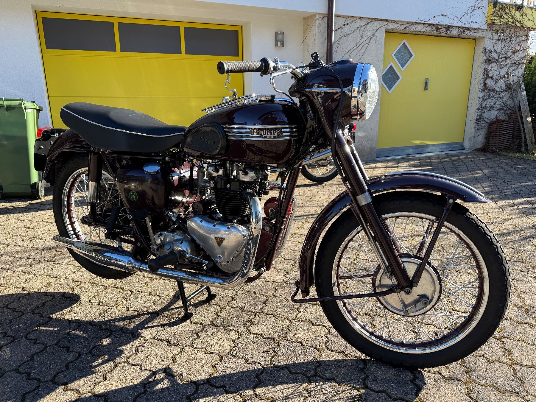 Triumph Strada: Triumph 5T Speed Twin Veteran – Usato da Rothenthurm venduto da norvil61