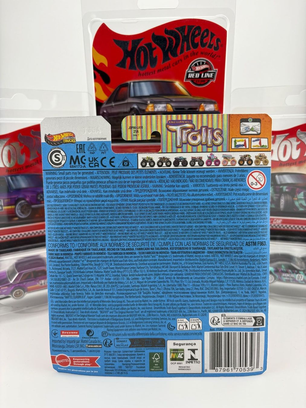 Hot Wheels Modellini d'auto: Hot Wheels Monster Trucks Trolls Poppy – Nuovo e nell'imballaggio originale da Flawil venduto da HeisseReifen 4