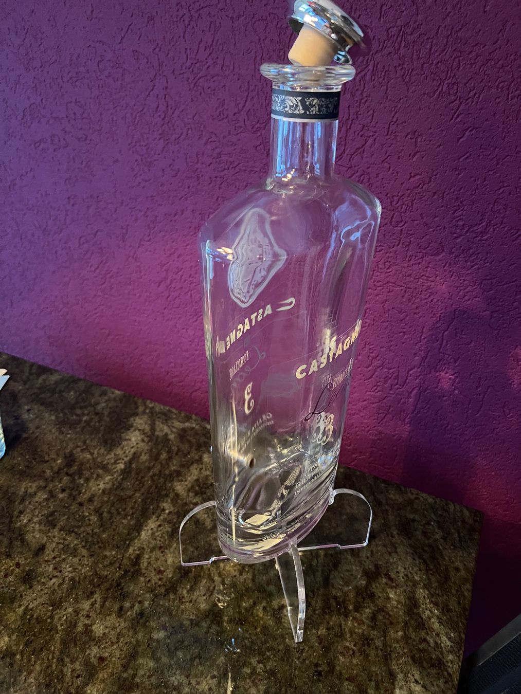 Altro: Castagner Grappa Flasche mit Zapfhahn – Usato da Neftenbach venduto da ernach 3