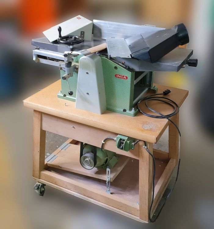 INCA Hobelmaschine mit Zubehör inkl. Absauganlage | Kaufen auf Ricardo