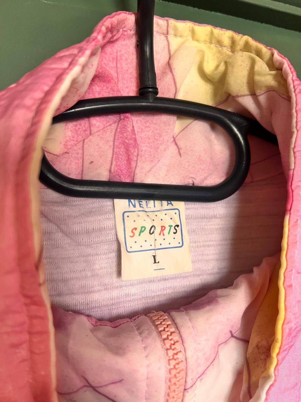 Giacche: Pinke vintage Jahre Trainerjacke – Usato da Schwyz venduto da Maerzetuepfli 3