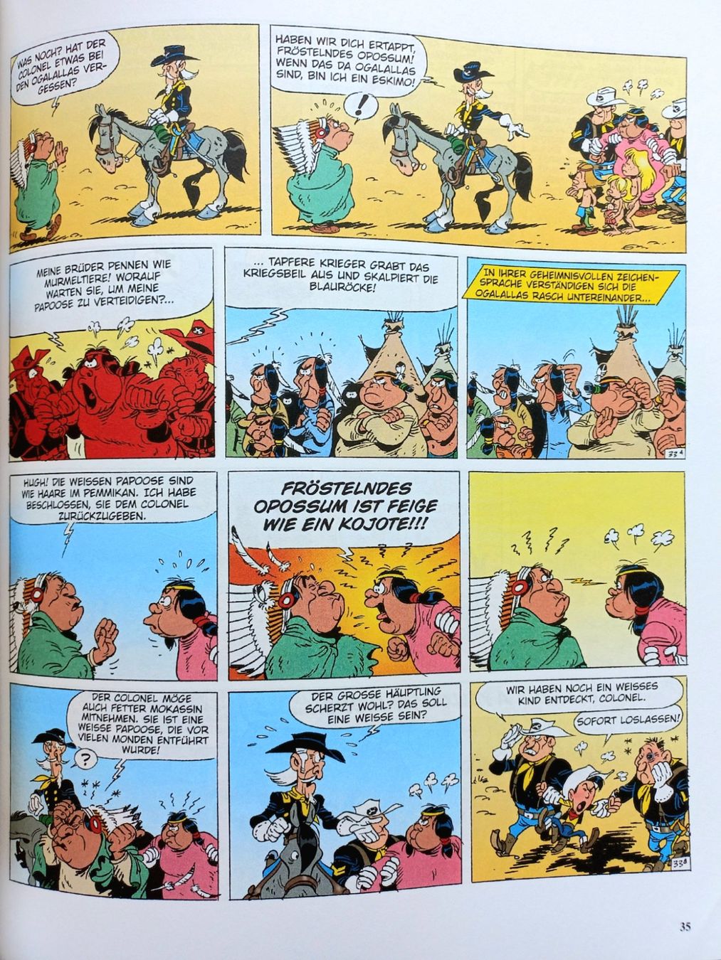 Fumetti: Comic - Lucky Luke 82 - Am Fluss der rosa Biber – Usato da Niederuzwil venduto da lubimaja 3