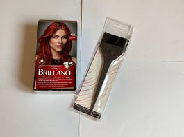 Neue, rote Haarfarbe, inklusive neuem Färbepinsel