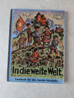 Altes Lesebuch "In die weite Welt" für das zweite Schuljahr