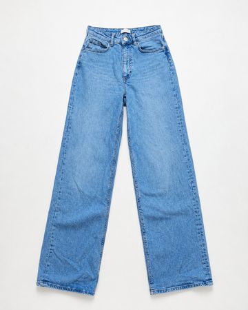 Jeans, Grösse 36, high waist, gerader schnitt