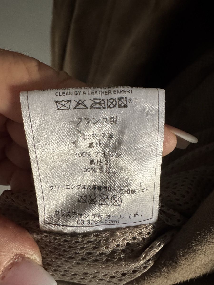 Dior Giacche: Veste daim beige Christian Dior  – Nuovo (secondo la descrizione) da Mont-sur-Rolle venduto da 68b_2ctd 5