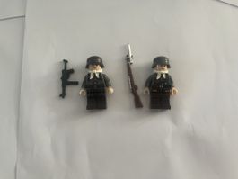 Klemmbaustein Ww2 Deutsche Elite Soldaten Minifiguren