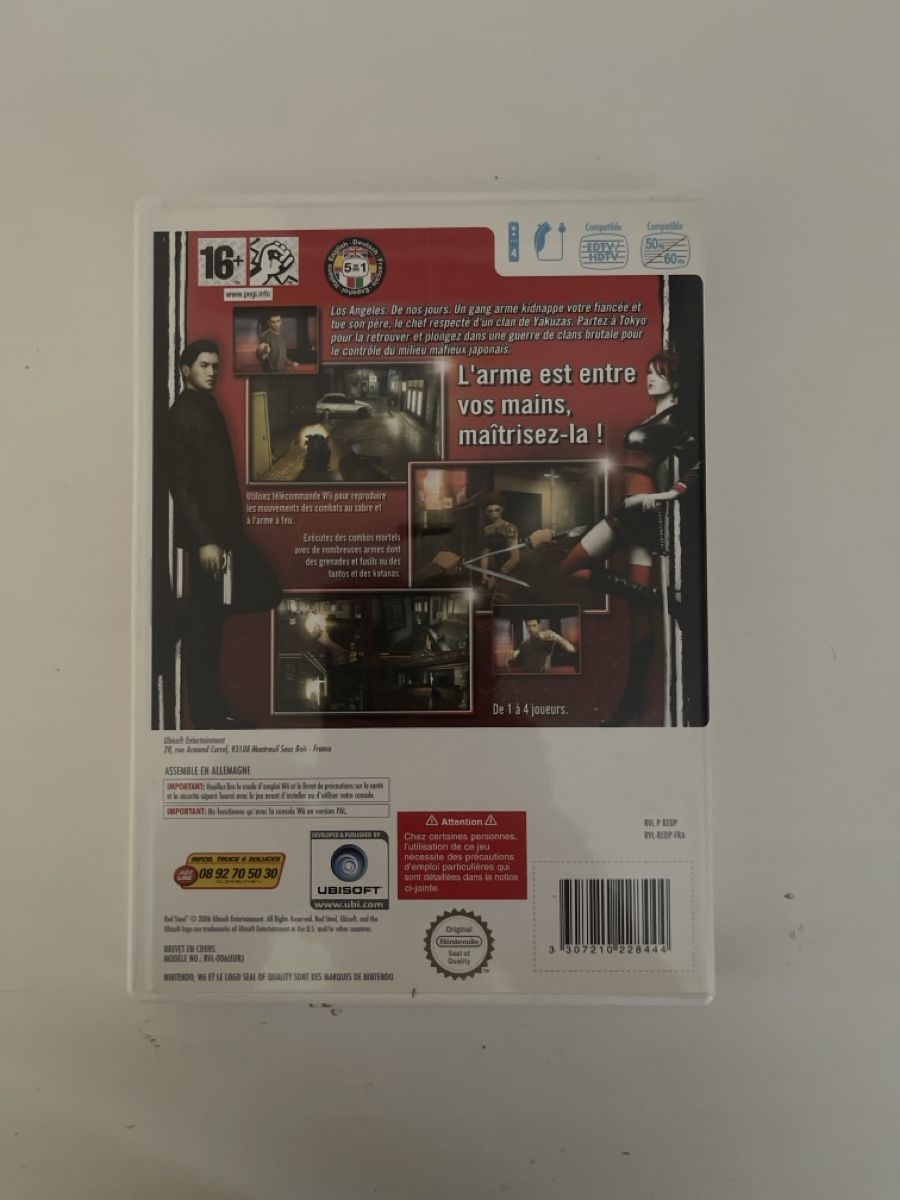 Nintendo Giochi: Redsteel - Wii - Jeu – Usato da Renens VD venduto da dan_b8tt 1