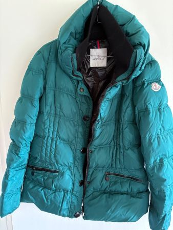 Moncler Daunenjacke türkis/grün Steppjacke guter Zustand