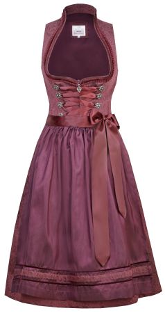 Elegantes Trachtenkleid von MarJo Emmi  Rosenholz NEU Gr.40