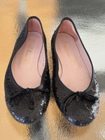 Ballerinas Pretty Ballerinas Pailletten schwarz Groesse 37.5