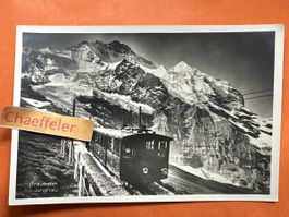 Jungfrau Bahn mit Jungfrau.
