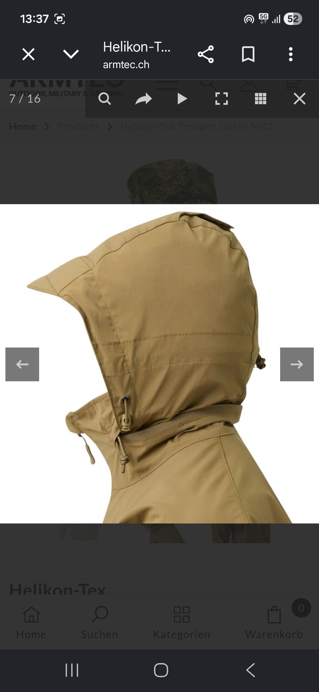 Helikon-Tex Giacche:  Helikon-tex Trooper Jacke veste – Nuovo (secondo la descrizione) da Bulle venduto da Kriss24 4