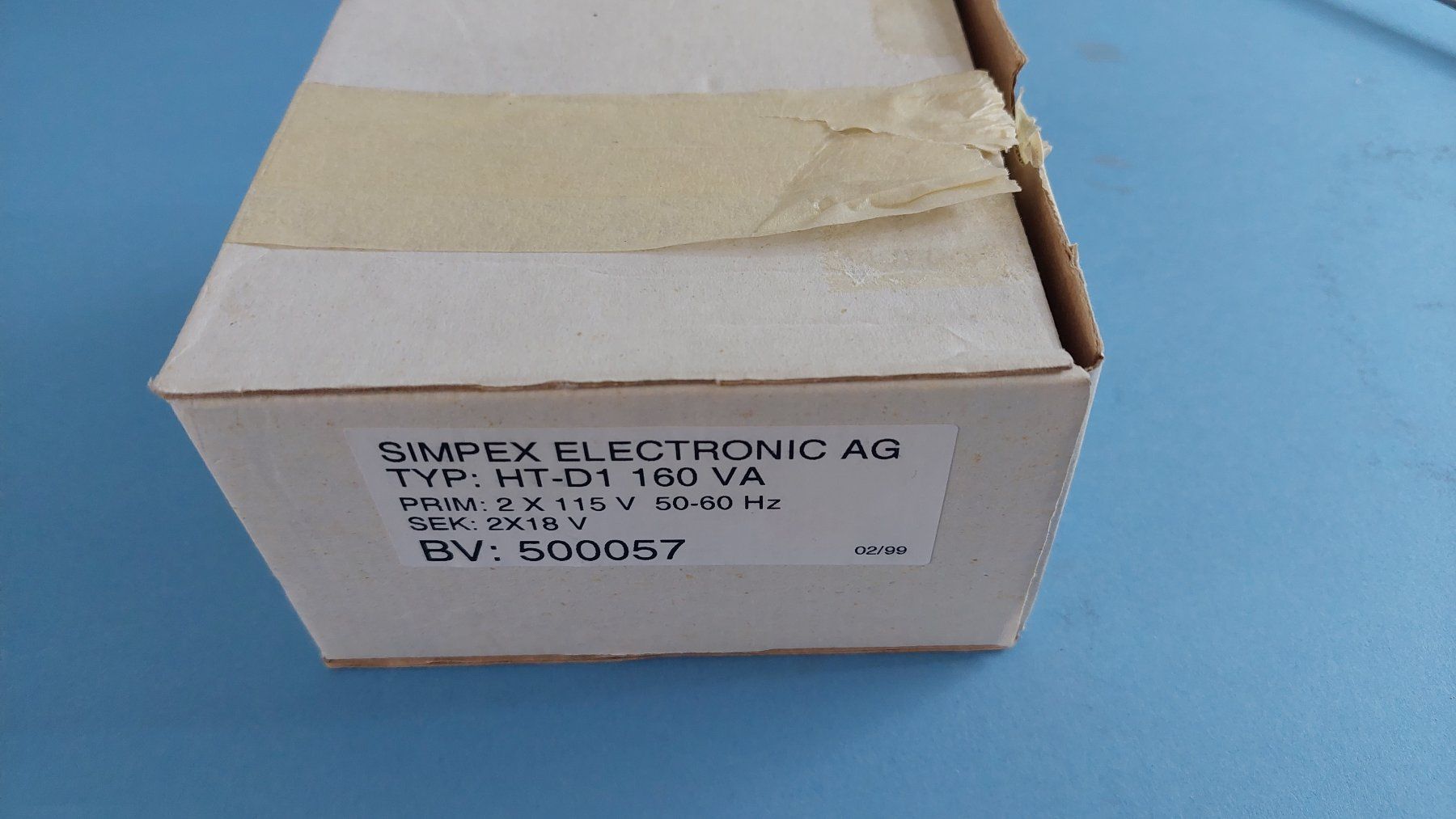Composants électroniques: Ringkerntrafo Simpex Electronic HT-D1 160 VA – Neuf avec emballage d'origine à Bülach par blksize 1