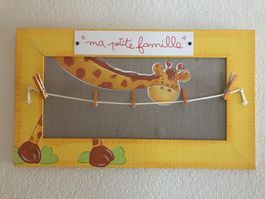 Cadre à photos en bois enfants