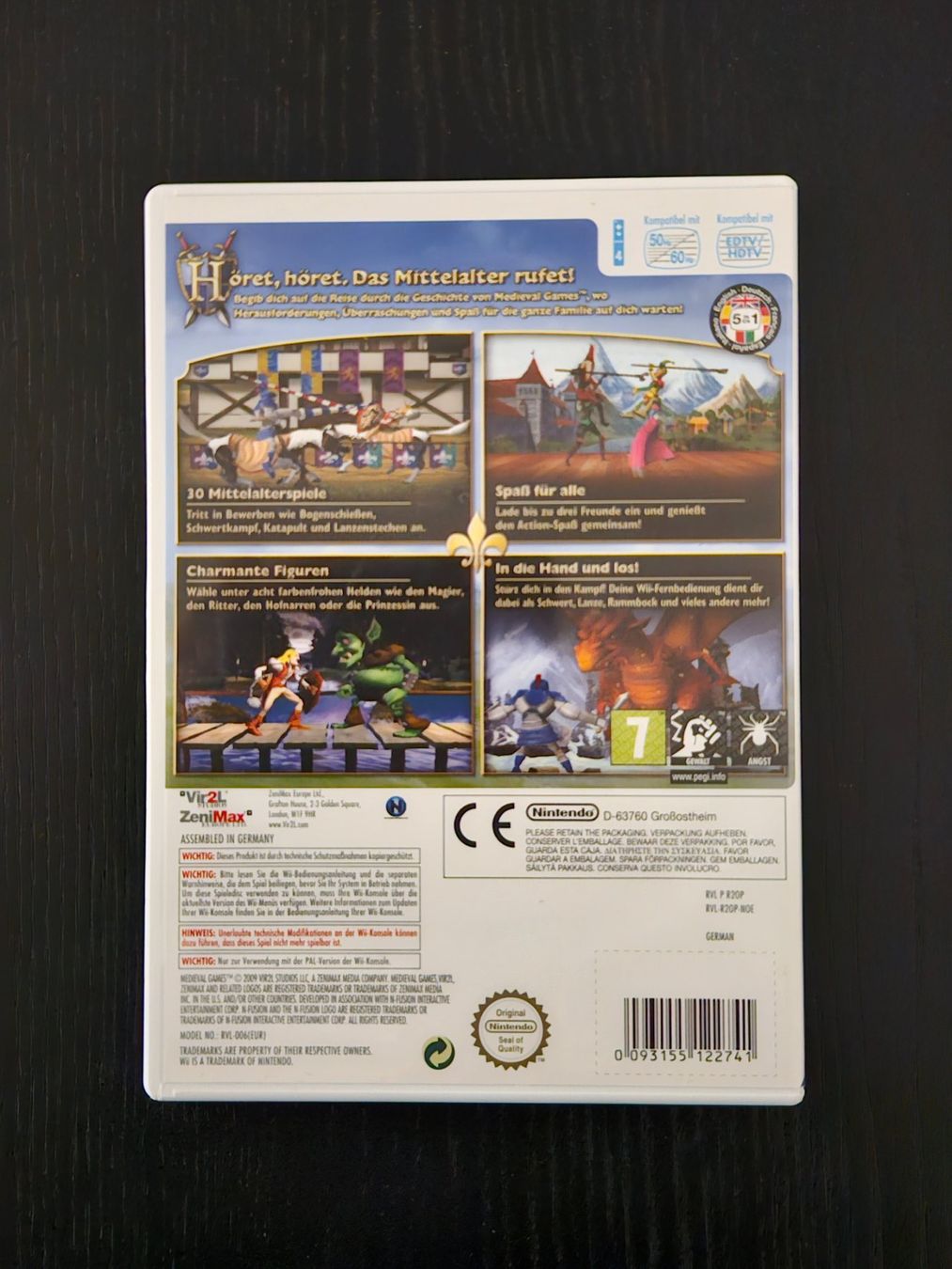 Nintendo Giochi: Medieval Games (Wii) – Usato da Zürich venduto da sodamnme 2