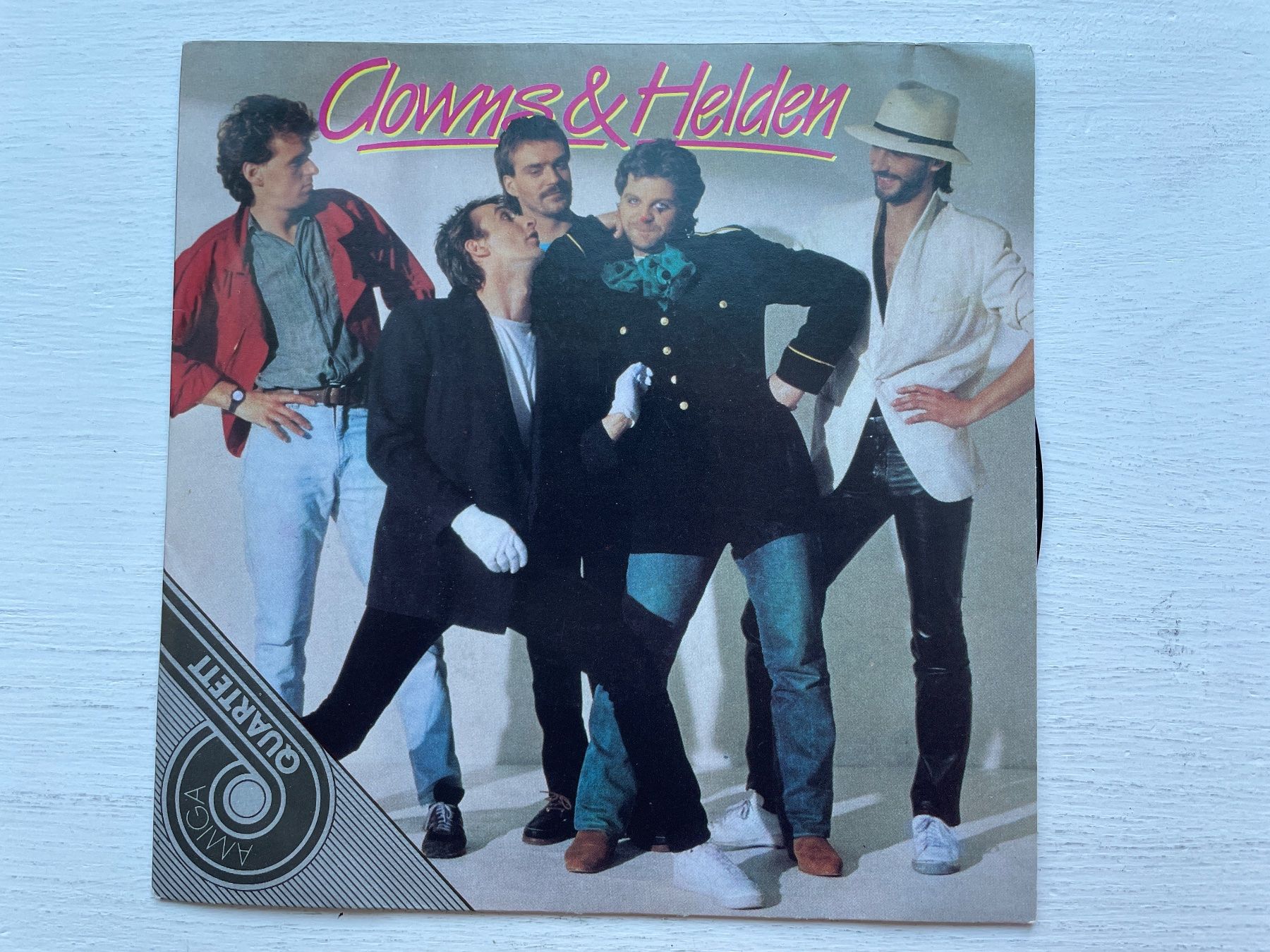 Dischi in vinile: Clowns & Helden - Amiga Quartett - 7" Single, 1987 – Usato da Zürich venduto da Andy_t71