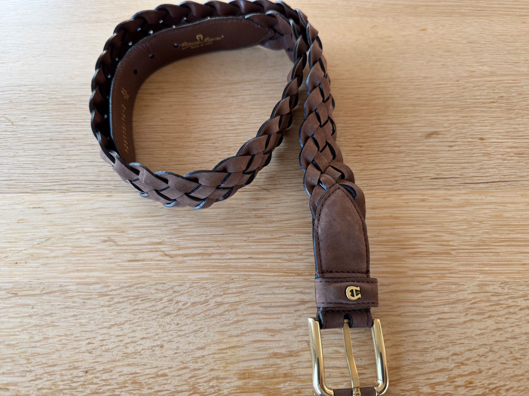 Aigner Cinture: Gürtel braun, Etienne Aigner, 85 cm – Usato da Uster venduto da mulaina