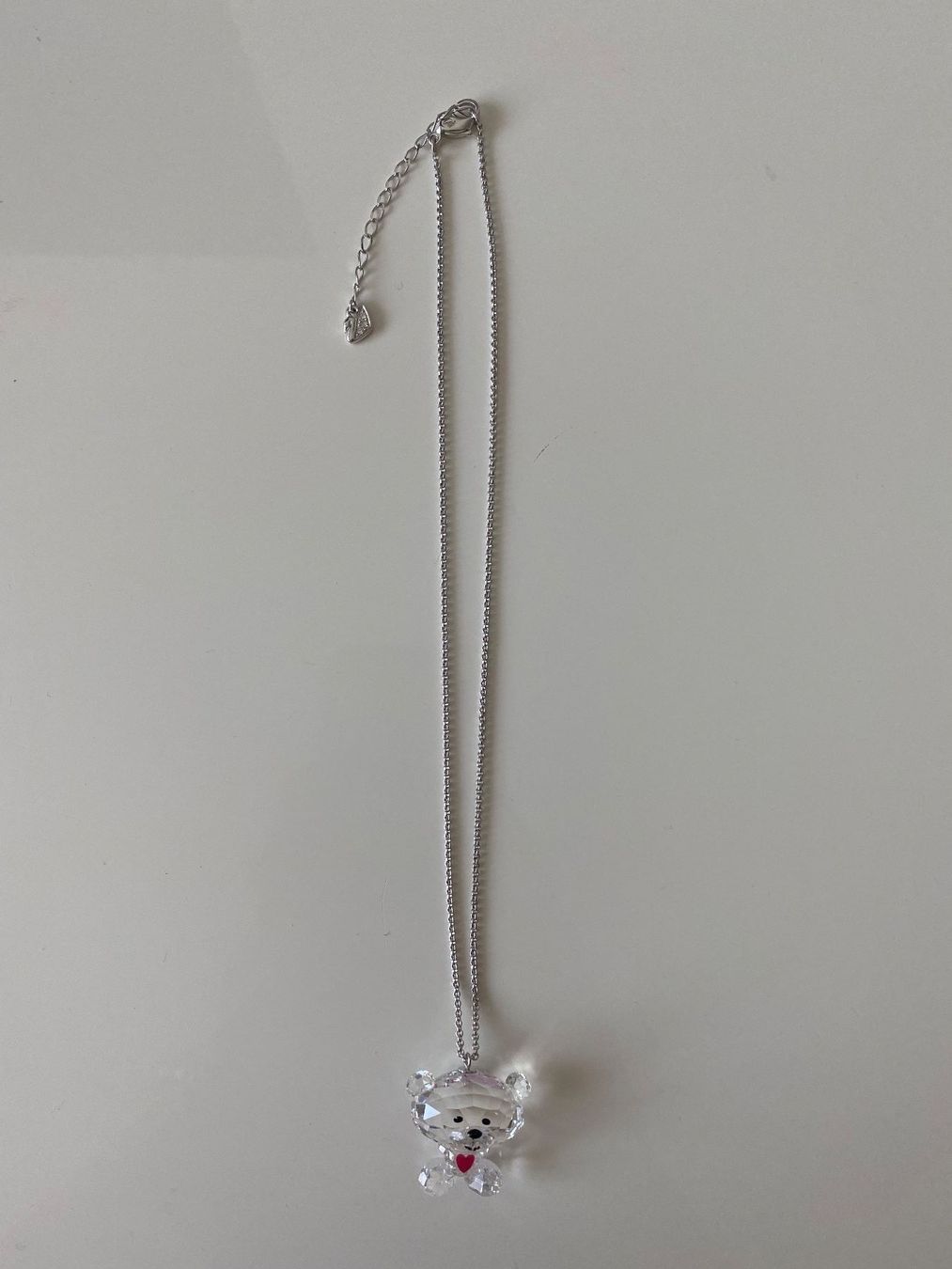 Swarovski Catenine: Swarovski Bo Bear So Sweet Halskette – Usato da Winterthur venduto da marisole4