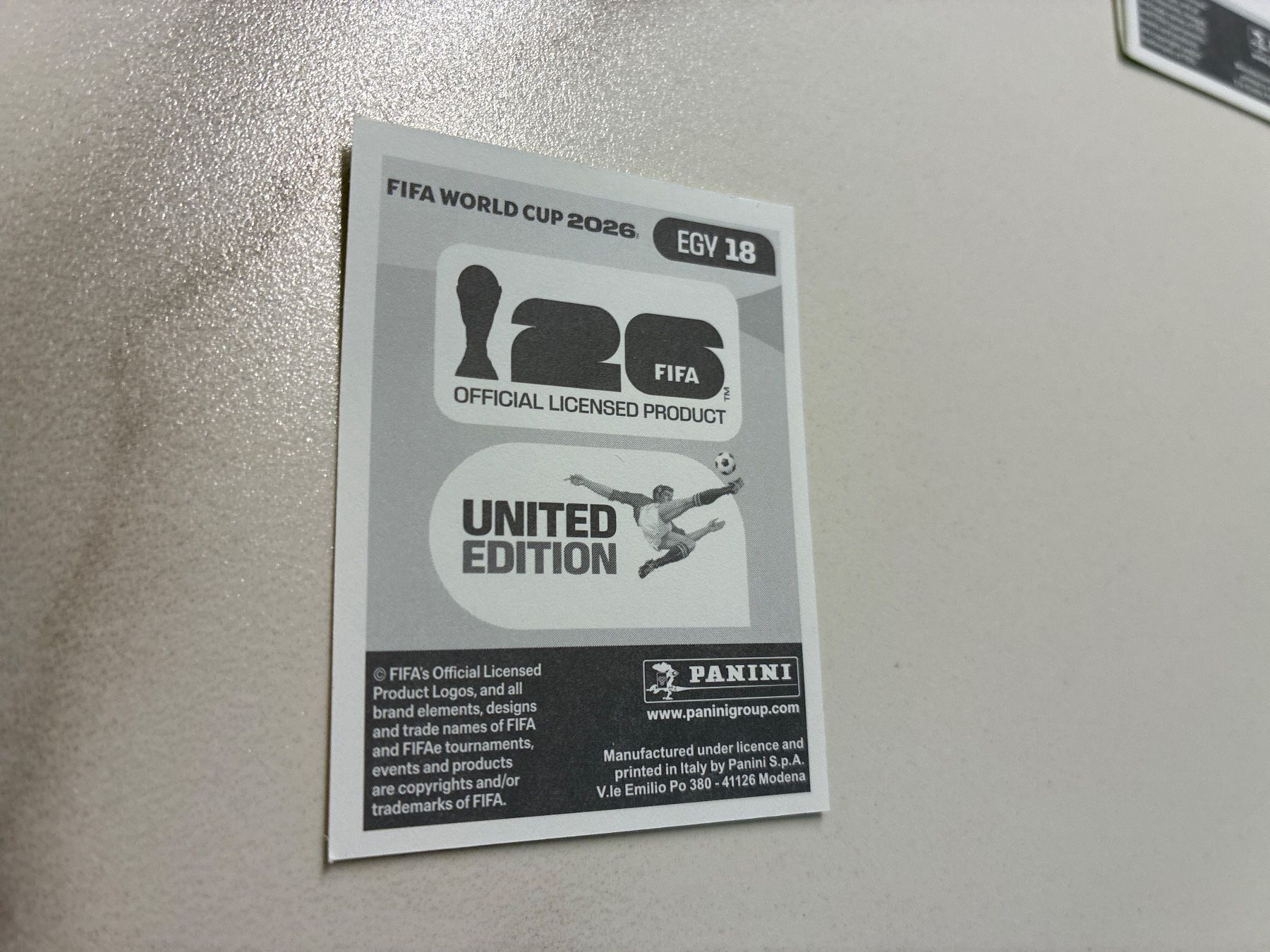 Panini Sammelbilder & Trading cards: Panini WM 2026 Mexiko Sticker - EGY16 – Neu (gemäss Beschreibung) aus Basel von yac_h5js 1