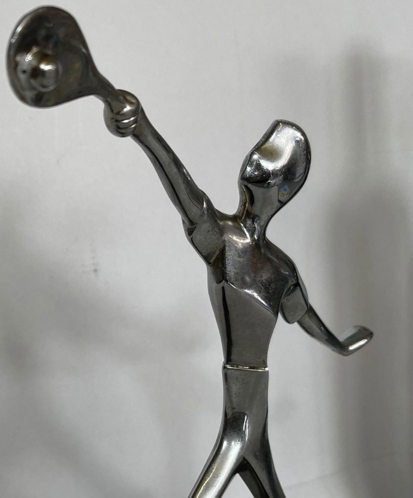 Sculture & Statue: Metall Skulptur Tennis – Usato da Olten venduto da sportwelt 5