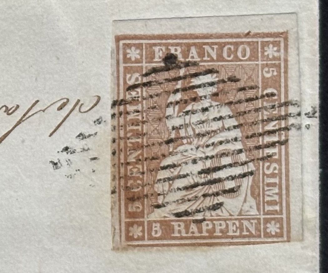 Alle Briefmarken: FALTBRIEF STRUBEL 1855 MIT SIEGEL – Gebraucht aus Ostermundigen von Heavenmaus75 2