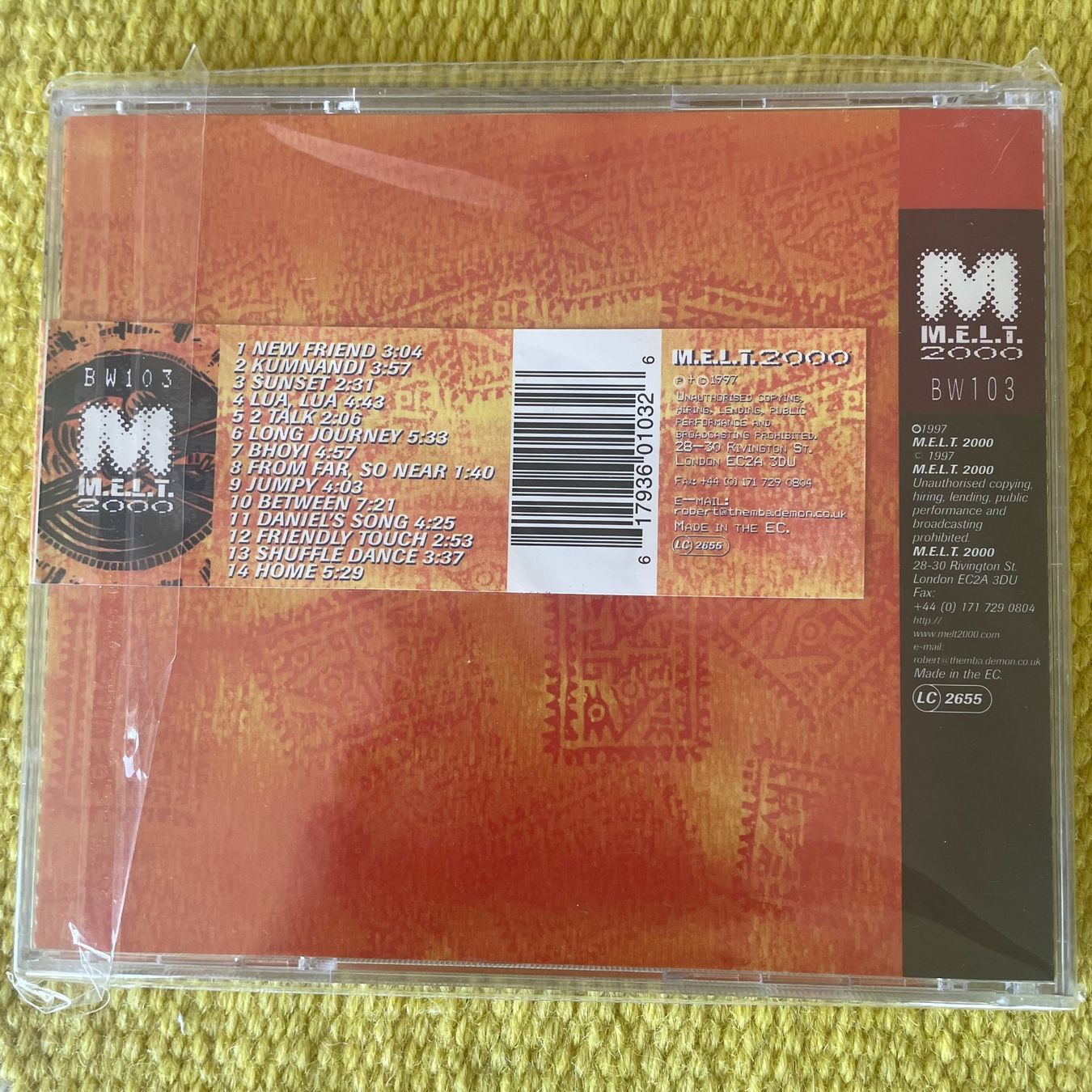 CD: MAX LÄSSER-(NEU) BETWEEN – Nuovo e nell'imballaggio originale da Rorschacherberg venduto da CD-Roli 1