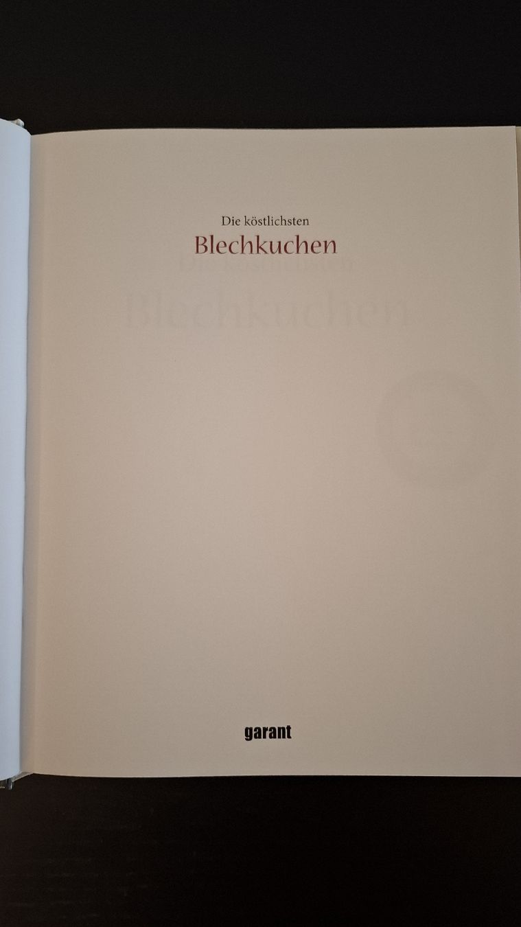 Libri: Die köstlichsten Blechkuchen•Bachbuch•GARANT – Usato da Ottenbach venduto da Rasenmaeeher 2