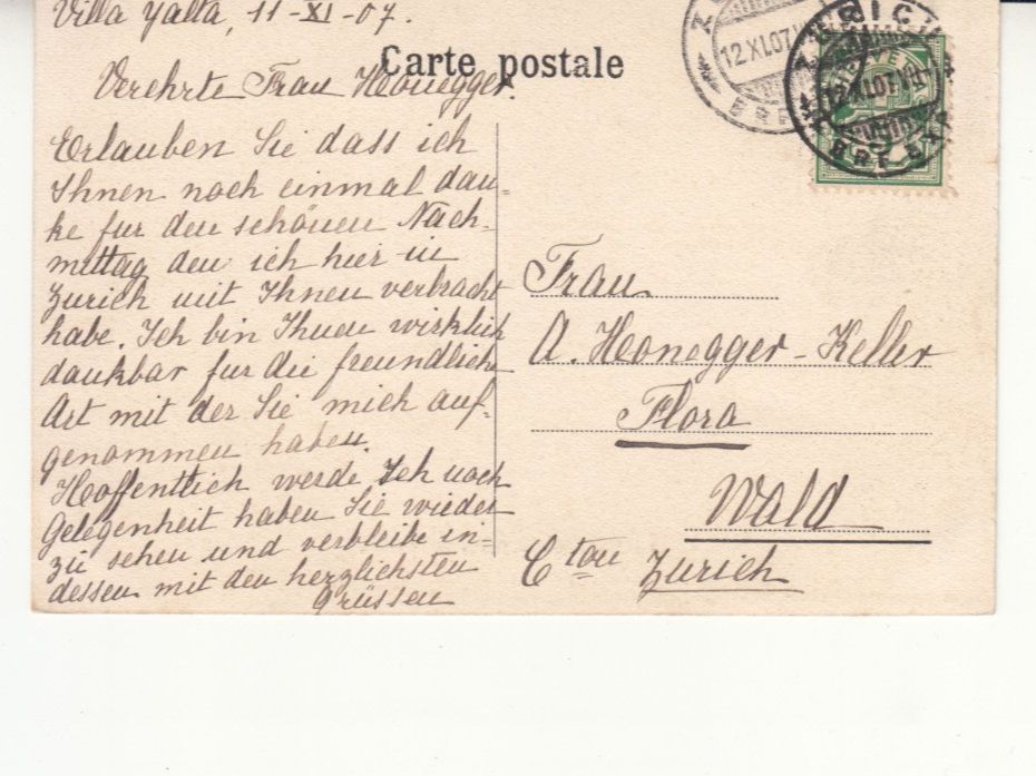 Ansichtskarten: Wallensee 1907 – Gebraucht aus Bürglen TG von StampGraf 1