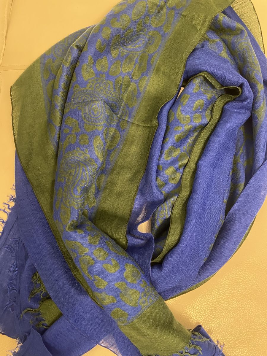 Foulard & Sciarpe: Wolle / Seide Schal 🌸 – Usato da Opfikon venduto da Luis144 5