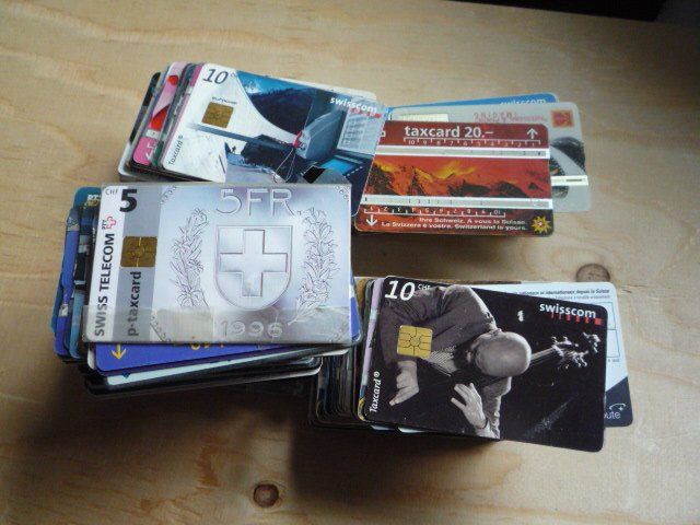 Schede telefoniche: Riesiges Lot Taxkarten – Usato da Rieden SG venduto da Gant24
