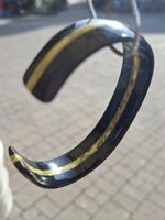 Vintage VANNI Armreif aus Horn und Bakelite. S-M