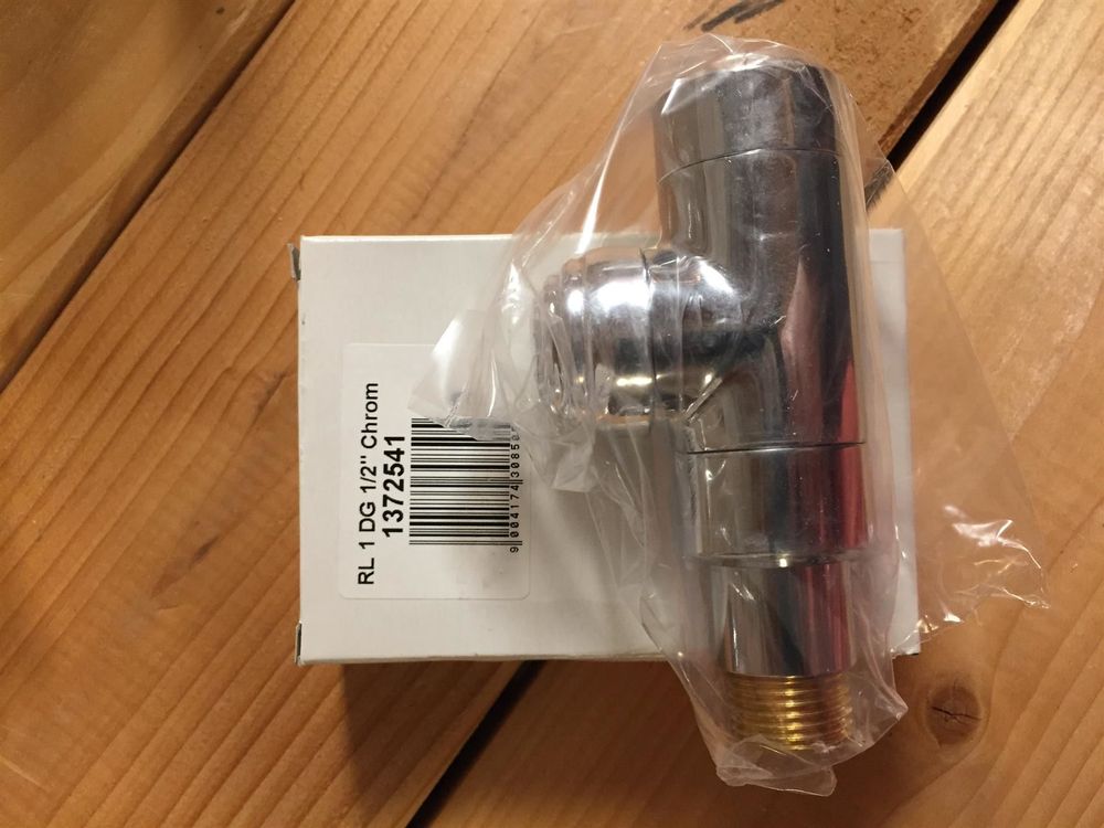 Thermostat-Set Durchgang 1/2" chrom-404 8
