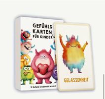 Gefühlskarten für Kinder- 32x Emotionskarten-Lernkarten