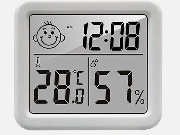 Misurare: Feuchtigkeit Digital Uhr Thermometer Hygrometer messgerät – Nuovo (secondo la descrizione) da Kirchdorf AG venduto da csnmclub 6